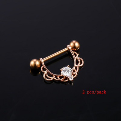 Inel sexy pentru mamelon, din oțel inoxidabil, zircon, în formă de U, cu bară, știfturi pentru mamelon, Piercing Helix, Piercing pentru corp, bijuterii pentru unghii papilare