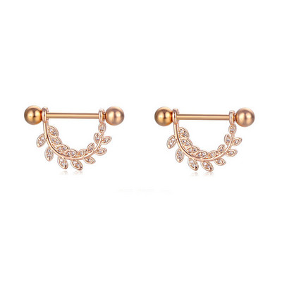 Inel sexy pentru mamelon, din oțel inoxidabil, zircon, în formă de U, cu bară, știfturi pentru mamelon, Piercing Helix, Piercing pentru corp, bijuterii pentru unghii papilare