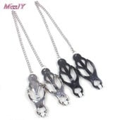 Cleme metalice pentru mamelon Jucării sexuale Agrafe pentru mamelon Jocuri pentru adulți pentru cupluri Jucării pentru flirt Agrafe pentru mamelon pentru femei