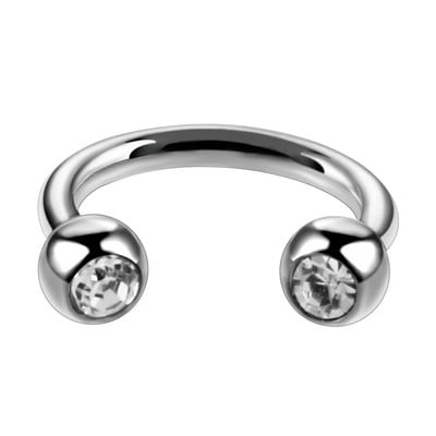 10db/20db/50db G23 titán patkógyűrű fül piercing orrgyűrűk Helix piercingek labret septum piercingek CBR testékszerek