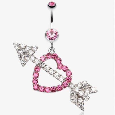 Rave Crystal Dollar Buric Nail Anti Alergy Goth Bijoux Femme Sexy Piercing Buric Inel pentru unghii Bijuterii indiene pentru corp pentru femei