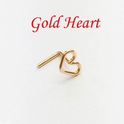 Inel de nas piercing fals în spirală din sârmă de cupru original 2021 Punk, aur, culoare argintie, inel pentru nas, cu clipă, poate fi, de asemenea, cu clip pentru ureche.