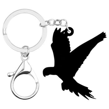 Newei Acrylic Macaw Parrot Keychains Aesthetic Cute Animal Bird Keyring Κοσμήματα για γυναίκες Παιδικό κορίτσι Μοντέρνα διακόσμηση τσάντα δώρου