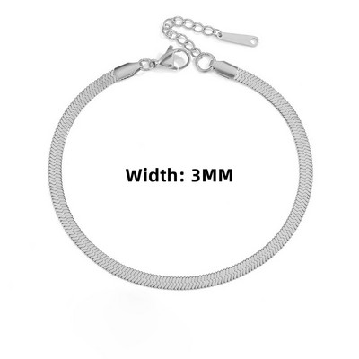 Ailodo Ρυθμιζόμενο ποδαράκι με αλυσίδα φιδιού για γυναίκες χρυσό ασημί χρώμα μινιμαλιστικό καλοκαιρινό ποδήλατο κοσμήματα για κορίτσια Δώρο 2022