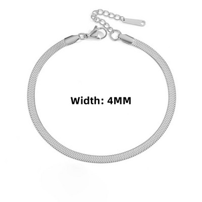 Ailodo Ρυθμιζόμενο ποδαράκι με αλυσίδα φιδιού για γυναίκες χρυσό ασημί χρώμα μινιμαλιστικό καλοκαιρινό ποδήλατο κοσμήματα για κορίτσια Δώρο 2022