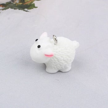 3 τμχ Kawaii Fox Hedgehog Elk Charms Σκουλαρίκια Ευρήματα Πρωτοχρονιάς DIY Craft Αξεσουάρ Κολιέ Κρεμαστό Χειροποίητο Κοσμήματα