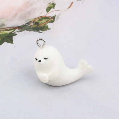 3db Kawaii Fox Hedgehog Elk Resin Charms Fülbevaló Találatok Újévi DIY Kézműves Kiegészítők Nyaklánc Medál Kézzel Készített Ékszer Alkatrész