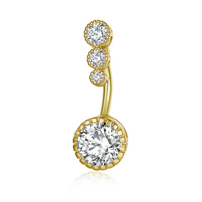 1 buc. Piercing pentru corp din oțel chirurgical, bijuterii, floare, buric, bară pentru burtică, piercing pentru buric, inele pentru buric pentru fete