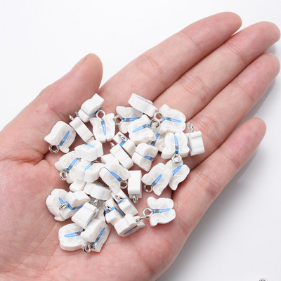 30 buc./pachet amestec de fructe în formă de pandantiv pandantiv din margele de argilă polimerică pentru fabricarea de bijuterii DIY, colier, brățară, accesorii pentru cercei