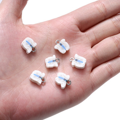 30 buc./pachet amestec de fructe în formă de pandantiv pandantiv din margele de argilă polimerică pentru fabricarea de bijuterii DIY, colier, brățară, accesorii pentru cercei