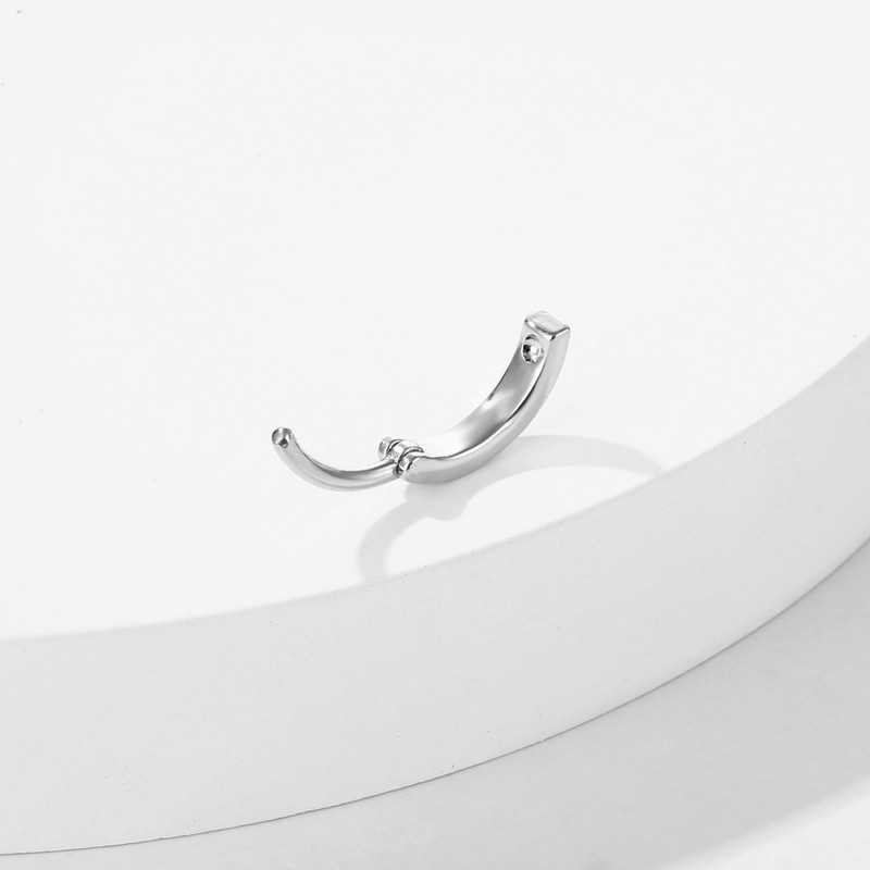 Piercing pentru buric Perforat Minimalist Piercing Inel pentru buric Anti-alergic Inel de cupru pentru buric Piercing pentru corp Ombilical