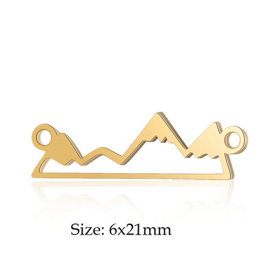 5 bucăți/lot 12 Horoscop Zodiac Breloc DIY Comerț cu ridicata Din oțel inoxidabil Harta lumii Frunze Pandantiv Palm Sun Hamsa Hand Connectors Charm