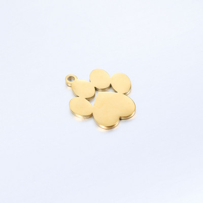 DOOYIO 5 buc/lot Brelocuri din oțel inoxidabil Animale Pandantive cu gheare de câine și pisică pentru bricolaj, colier, bijuterii, consumabile de fabricare manuală