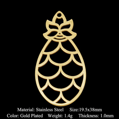 5db/tétel 316 rozsdamentes acél geometriai barkács fülbevaló medál nagykereskedés ékszer pillangó szárnyak gomba leletek nap