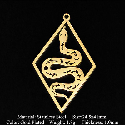 5db/tétel 316 rozsdamentes acél geometriai barkács fülbevaló medál nagykereskedés ékszer pillangó szárnyak gomba leletek nap