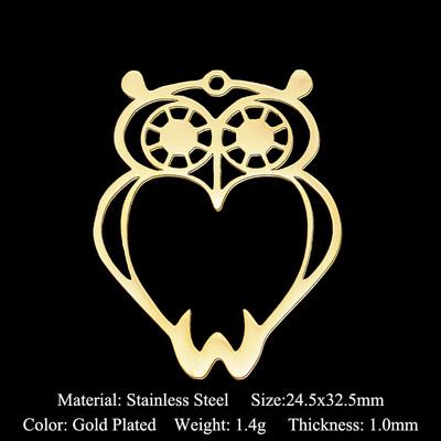 5db/tétel 316 rozsdamentes acél geometriai barkács fülbevaló medál nagykereskedés ékszer pillangó szárnyak gomba leletek nap