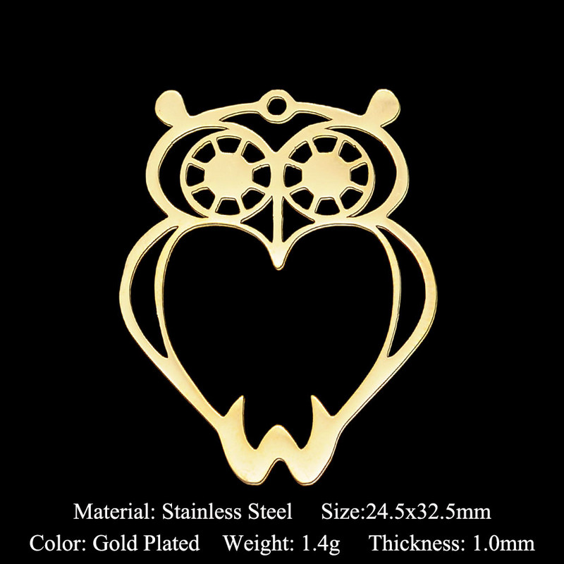 5db/tétel 316 rozsdamentes acél geometriai barkács fülbevaló medál nagykereskedés ékszer pillangó szárnyak gomba leletek nap