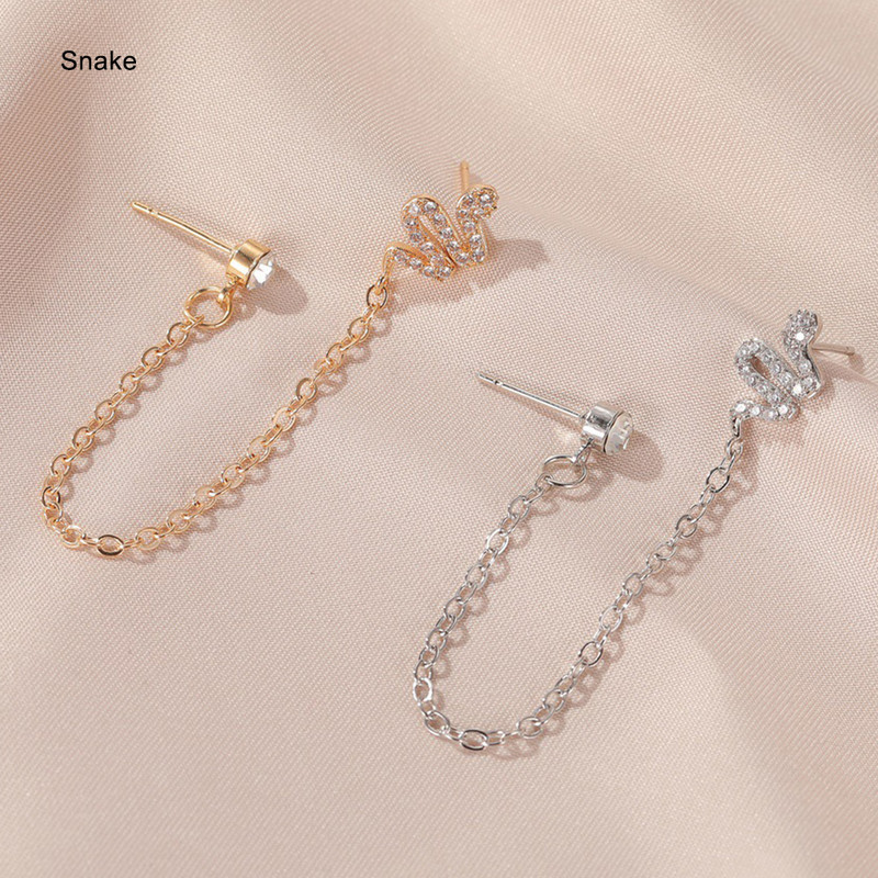 1 buc. Cercei cu ciucuri, perle, perle, lună, cu cerc, lanț de cercei Helix Piercing, cercei pentru femei, bijuterii pentru urechi