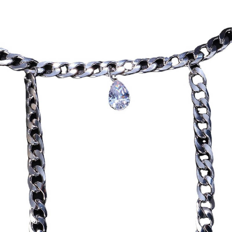 Articole de mână, metal, picătură de apă, gleznă, tocuri înalte, accesorii pentru picioare, pentru femei, hip hop, titan, oțel, gleznă, lanț pentru picioare