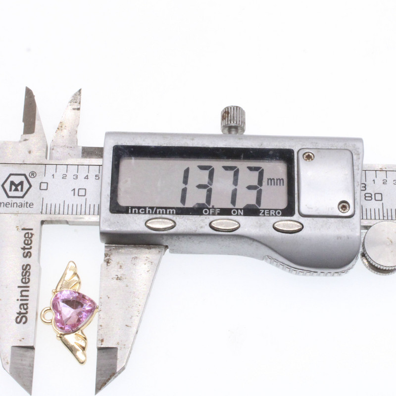 10 bucăți drăguț, romantic, colorat, aripi de înger, pandantiv cu inimă, pentru femei, accesorii pentru bijuterii, cercei, bricolaj, pentru fabricarea de bijuterii