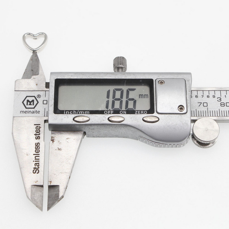 CHONGAI 200 buc. Inimă de dragoste golită culoare aurie CCB margele distanțatoare libere pentru realizarea de bijuterii, brățară colier bricolaj