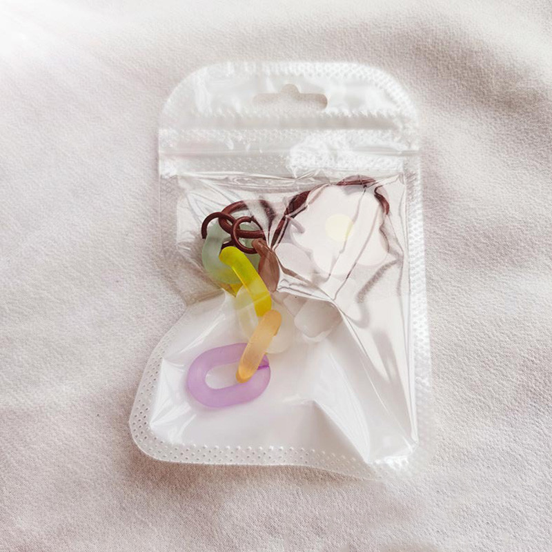 Fete coreene de culoare gradient drăguț urs breloc mate lanțuri pandantiv flori accesorii rucsac breloc ornament ornament