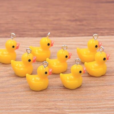 10 bucăți 18x21 mm drăguț 5 culori rășină cercei brelocuri DIY descoperiri Kawaii 3D telefon breloc brățări pandantiv pentru bijuterii