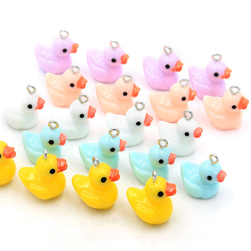 10 bucăți 18x21 mm drăguț 5 culori rășină cercei brelocuri DIY descoperiri Kawaii 3D telefon breloc brățări pandantiv pentru bijuterii