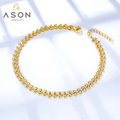 ASONSTEEL Accesorii vintage pentru puieți gleznă de culoare aurie din oțel inoxidabil pentru femei 22 + 3 cm Bijuterii la modă Boho pentru picioare Purtare zilnică