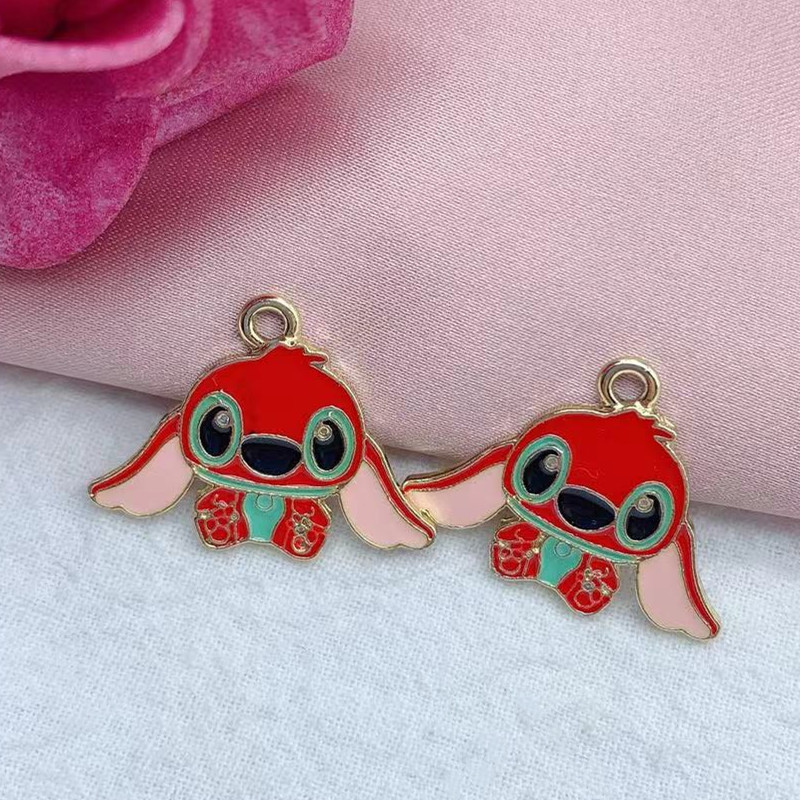 10 komada Crtić Anime Charms Naušnica Privjesak DIY Keychain Narukvica Ogrlica Nakit Dodaci Legure Emajl Charms Emajl Charms