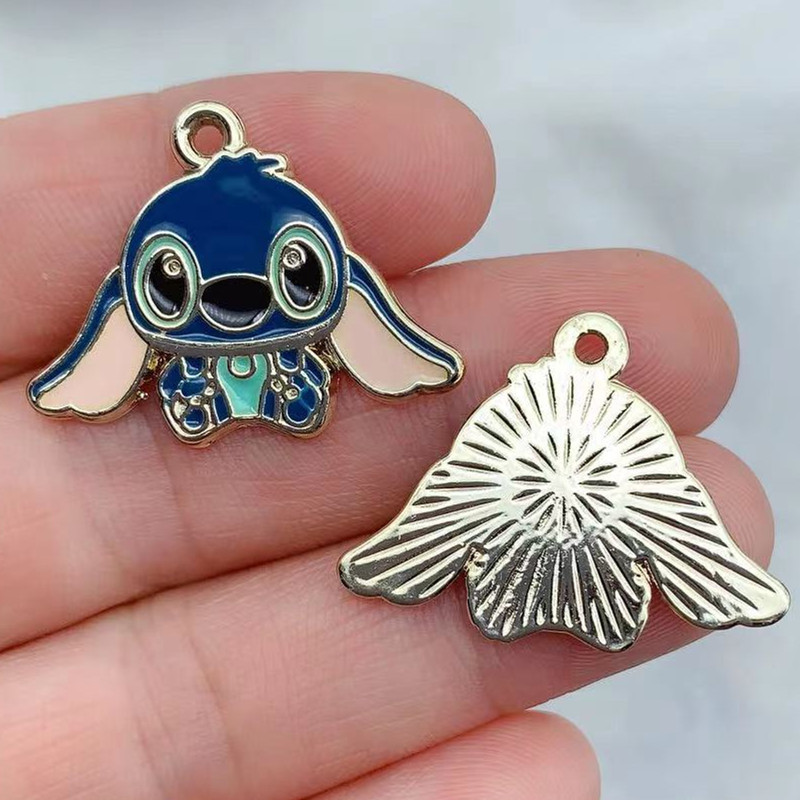 10 komada Crtić Anime Charms Naušnica Privjesak DIY Keychain Narukvica Ogrlica Nakit Dodaci Legure Emajl Charms Emajl Charms