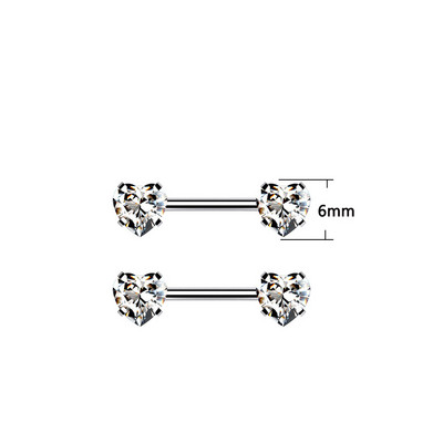 CZ Gem Inel pentru mamelon cu mreană fără fir AB&Clear Crystal Inel pentru mamelon Press Fit Shield pentru mamelon Piercing fără fir Bijuterii pentru corp
