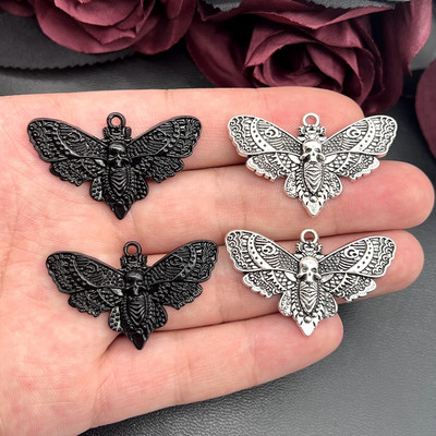 5 Accesorii Noi Animal Moth Craniu Molie Pandantiv Femei Bărbați Accesorii 42*26mm