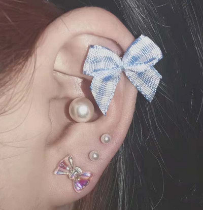 1PC Piercing Helix cu arc cu nod pentru ureche, accesorii pentru bijuterii pentru corp, cartilaj 2021, șurub pentru cercei Tragus din oțel inoxidabil 20G coreeană