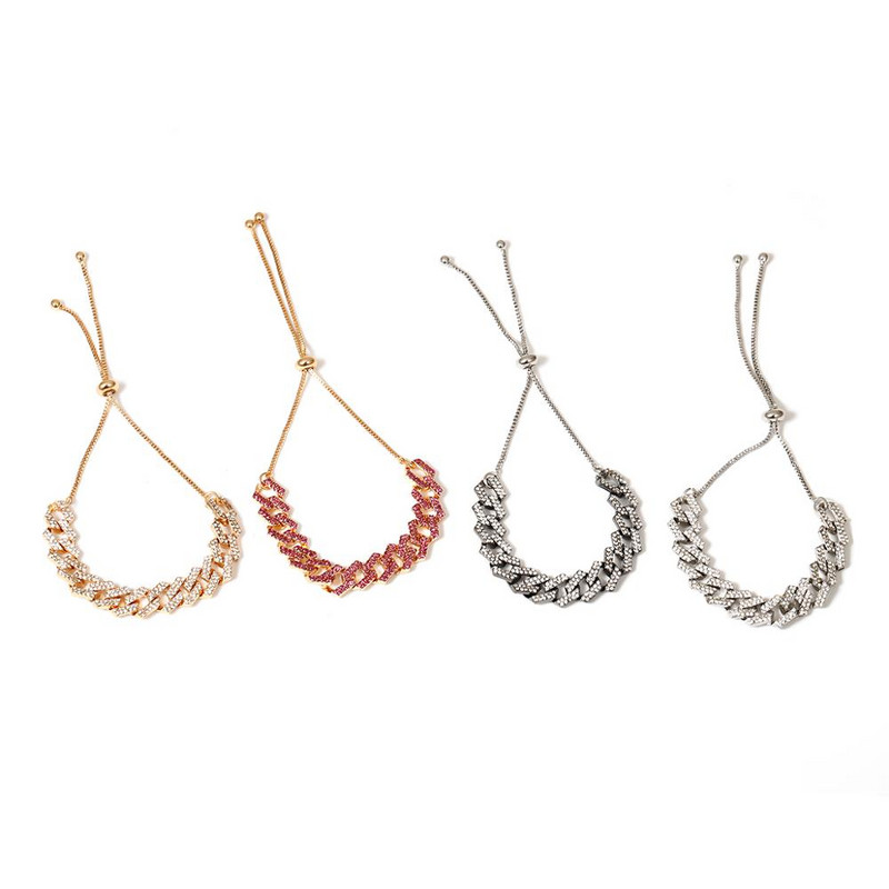 IngeSight.Z Šarm u 4 boje, luksuzna, sjajna narukvica s vještačkim dijamantima, narukvica s gležnjačama, podesivi kristali, narukvice za gležnjeve na nogama, bosonoge sandale, nakit