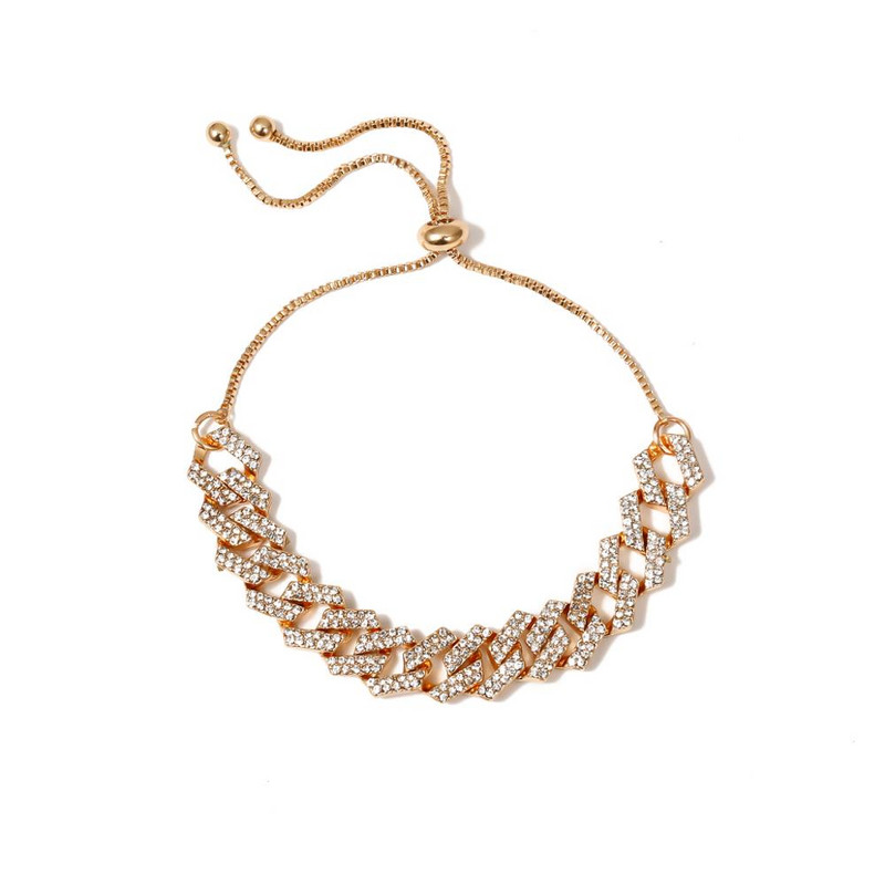 IngeSight.Z Šarm u 4 boje, luksuzna, sjajna narukvica s vještačkim dijamantima, narukvica s gležnjačama, podesivi kristali, narukvice za gležnjeve na nogama, bosonoge sandale, nakit