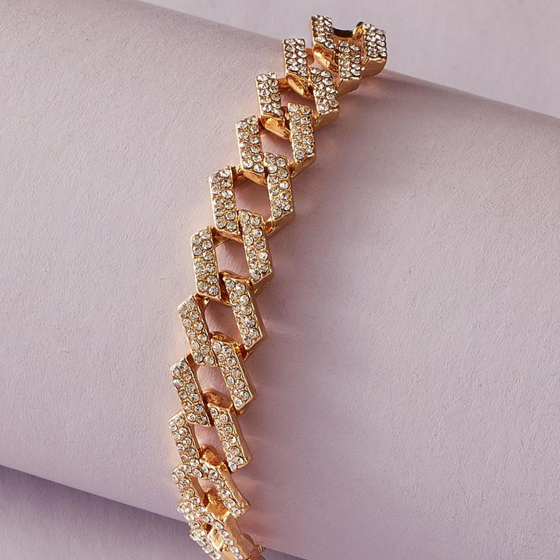 IngeSight.Z Šarm u 4 boje, luksuzna, sjajna narukvica s vještačkim dijamantima, narukvica s gležnjačama, podesivi kristali, narukvice za gležnjeve na nogama, bosonoge sandale, nakit