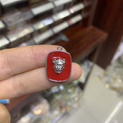 ZHUKOU 16x21mm nježni mjedeni životinjski privjesak za žene ručno izrađena DIY ogrlica naušnice narukvica nakit dodaci model: VD639