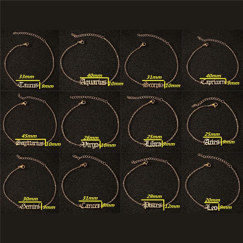 Gležnjevi sa šarmom od nehrđajućeg čelika od nehrđajućeg čelika, gležnjevi za žene, lanac za noge, rođendanski nakit, darovi, 1 komad