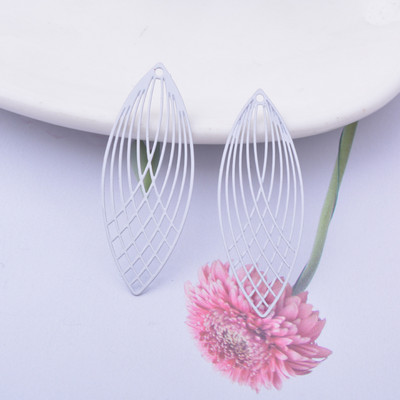 6 komada mjedenih crnih crvenih trokutastih privjesaka, veliki privjesak, DIY izrada naušnica, nakita