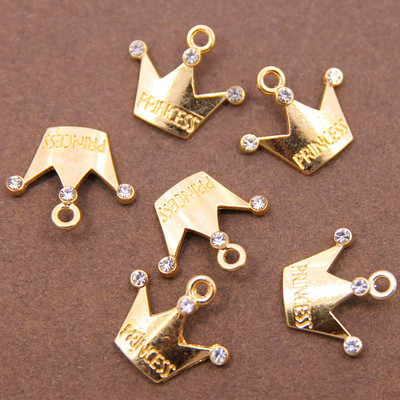 10 buc. 13*9mm metal din aliaj de zinc MINI strasuri incrustate pentagramă stea Charms pentru bijuterii Accesorii de bijuterii