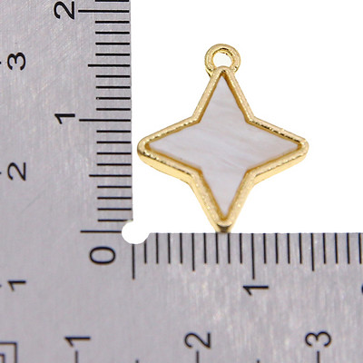 10 buc. 13*9mm metal din aliaj de zinc MINI strasuri incrustate pentagramă stea Charms pentru bijuterii Accesorii de bijuterii