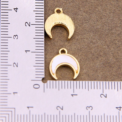 10 buc. 13*9mm metal din aliaj de zinc MINI strasuri incrustate pentagramă stea Charms pentru bijuterii Accesorii de bijuterii