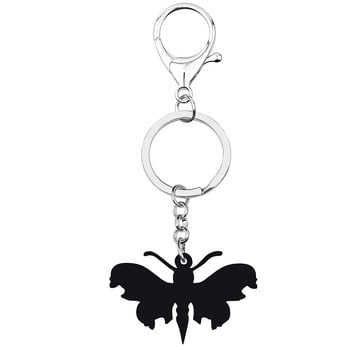 NEWEI Halloween Acrylic Horror Skull Skeleton Butterfly Earrings Charm Trendy Big Drop Dangle Δώρα Κοσμήματα για γυναίκες κορίτσια Έφηβοι