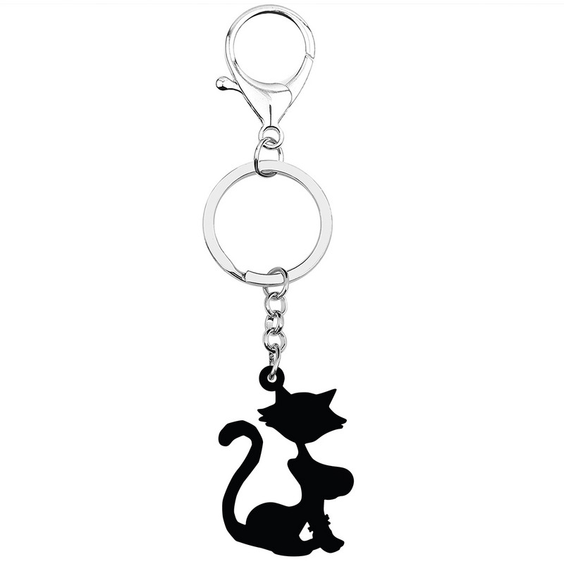 NEWEI Cercei de Halloween acrilic elegant cu craniu schelet pisică la modă Big Drop, cadouri, bijuterii pentru femei, fete, adolescenți