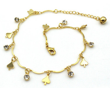 Brățară de gleznă cu clopoței din aur boeme pentru femei Brățară pentru picioare Bijuterii de modă pentru femei Brățară de gleznă Cheville Femme