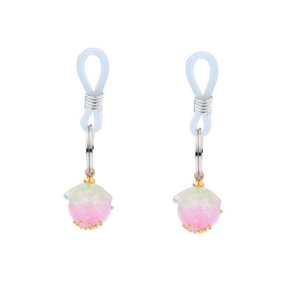 Cleme de metal pentru mamelon cu clopoțel cu lanț Flirt Teasing Sex Flirt Bondage Bijuterii pentru corp Bijuterii non-piercing Sclave Bds&m Jucării exotice