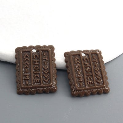 Sumaišyti 10 vnt./pak. Šokoladiniai sausainiai, derva, maisto žavesiai, mada, maža meilė, desertas, auskarai, apyrankės, pakabukai, „pasidaryk pats“ papuošalai