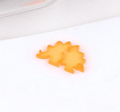 10 vnt Mieli grynos spalvos dinozaurų auskarai, pakabukai su gyvūnais, apyrankės, išvados, karoliai, raktų pakabukas, pakabukas, „pasidaryk pats“ aksesuaras, papuošalas Markė F213