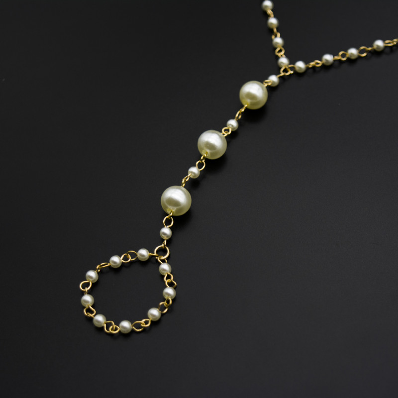 Vară, plajă, sandale desculțe, simulare, bandă pentru picior, inele pentru degetele de la picioare, gleznă, pentru femei, picior, perle de apă dulce, bijuterii, cadouri